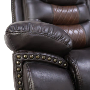 Nikko - Sofa With Power Footrest - Brown