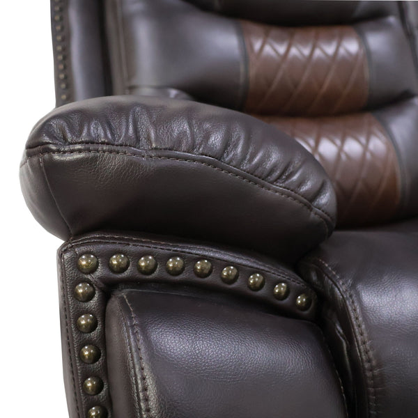 Nikko - Sofa With Power Footrest - Brown