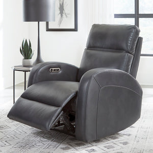 Devin - Power Recliner (Set of 2) - Pebble Gray