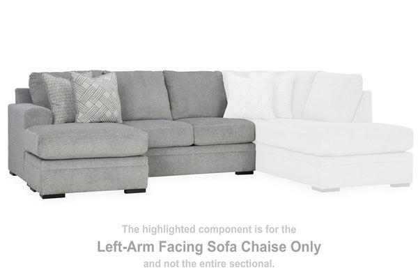 Casselbury - Cement - Laf Sofa Chaise