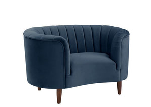 Millephri - Chair - Blue Velvet