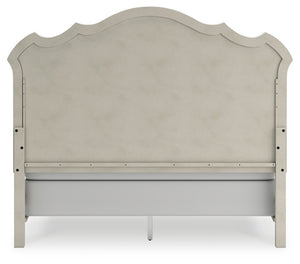 Arlendyne - Antique White - California King Upholstered Bed