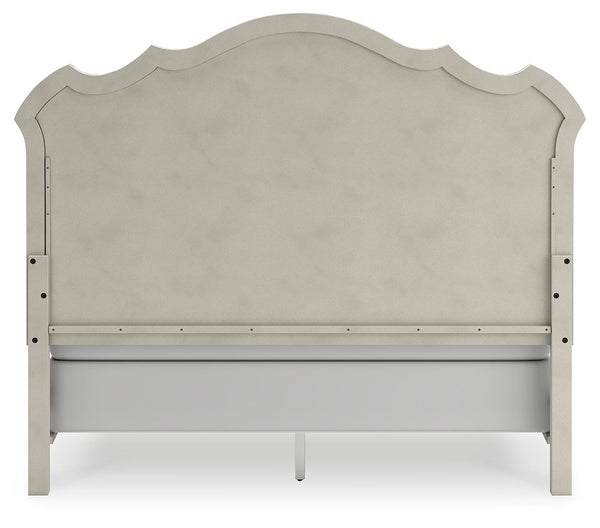 Arlendyne - Antique White - California King Upholstered Bed