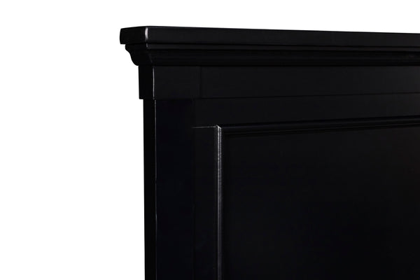 Tamarack - 6/6 King Panel Bed - Black