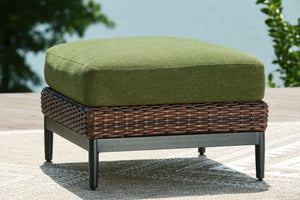  high-style feel to your patio or lanai. Its Nuvella+â„¢ performance fabric is made with enhanced UV resistance