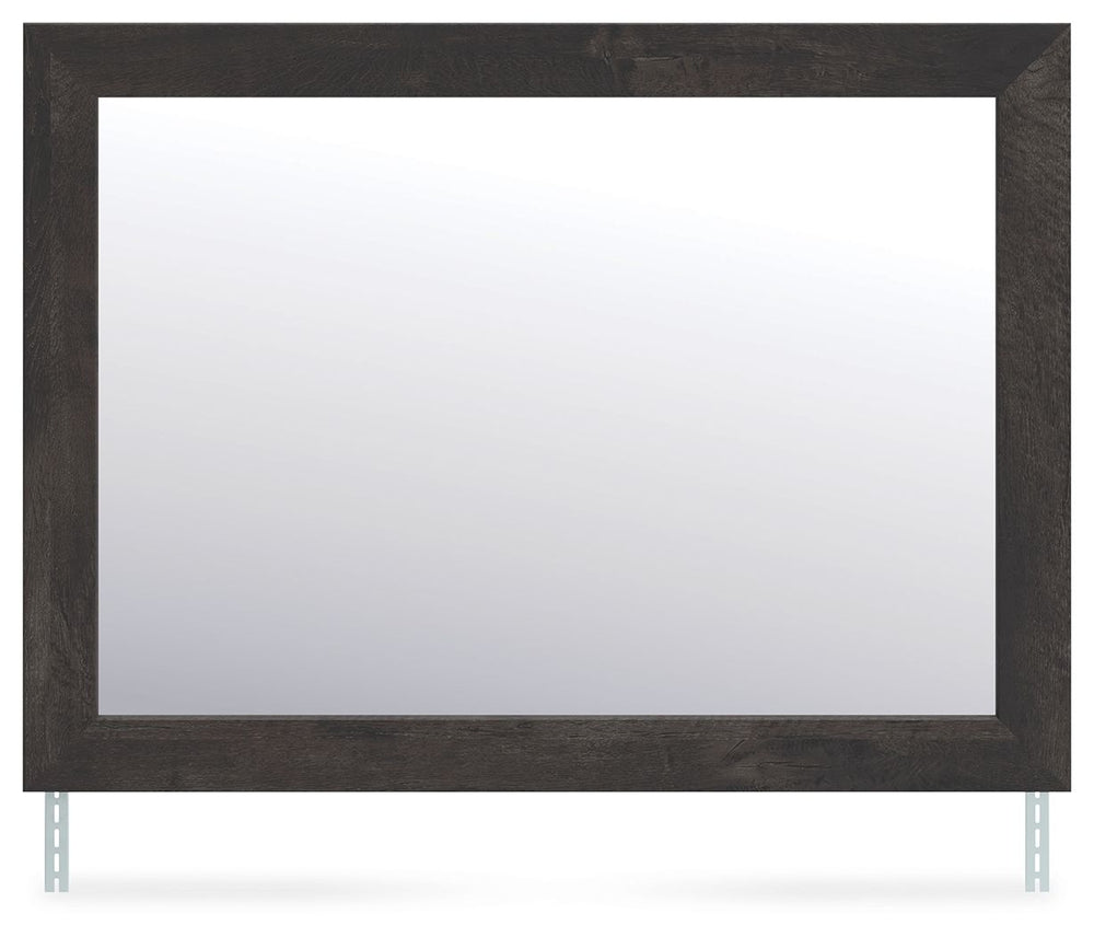 This bedroom mirror puts a casually chic twist on everyday function. Its rustic charcoal finish pairs well with other neutrals and pops of color alike, giving you the flexibility to change up your aesthetic as you please. And for that much more variety, t