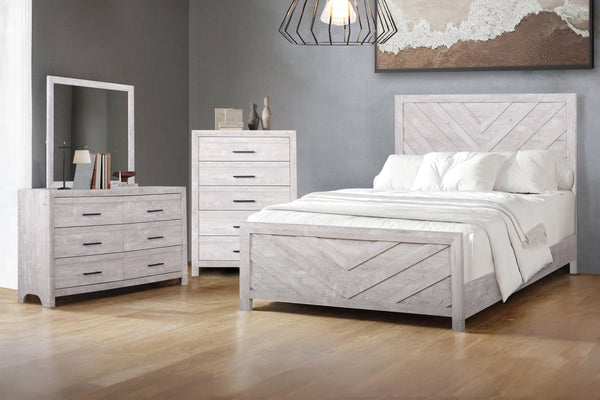  a comprehensive ensemble featuring a stylish bed