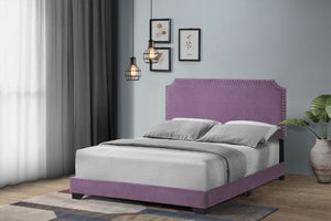 Haemon - Queen Bed - Light Purple Fabric