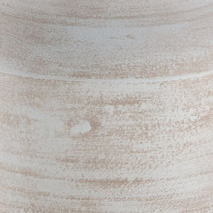 Meadie - Distressed White - 12" Vase