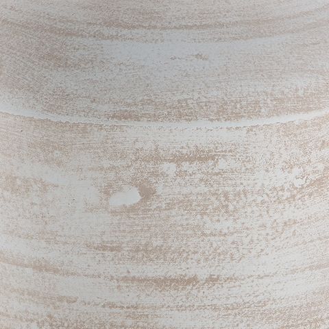Meadie - Distressed White - 12" Vase