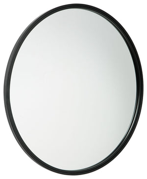 Brocky - Black - Oval Accent Mirror