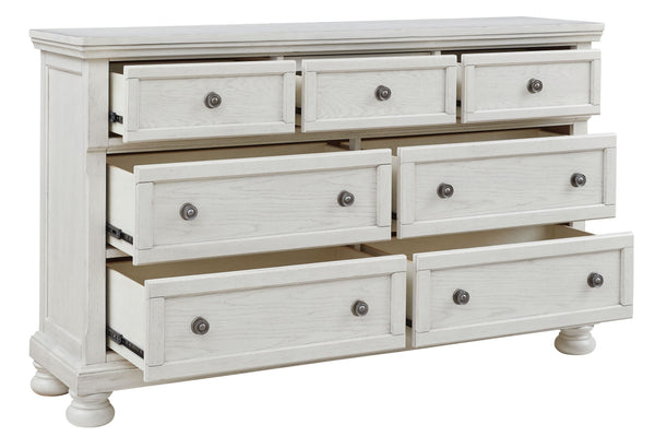 Robbinsdale - Antique White - 6 Pc. - Dresser