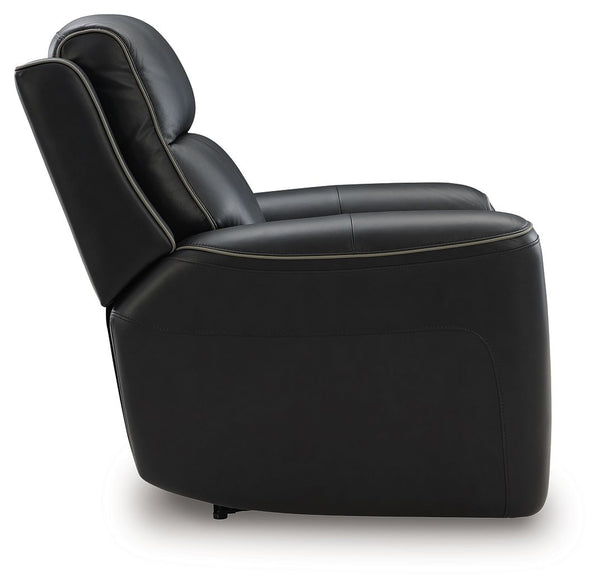5Z-Comfort - Relaxation - Onyx - Power Recliner / Adjustable Headrest