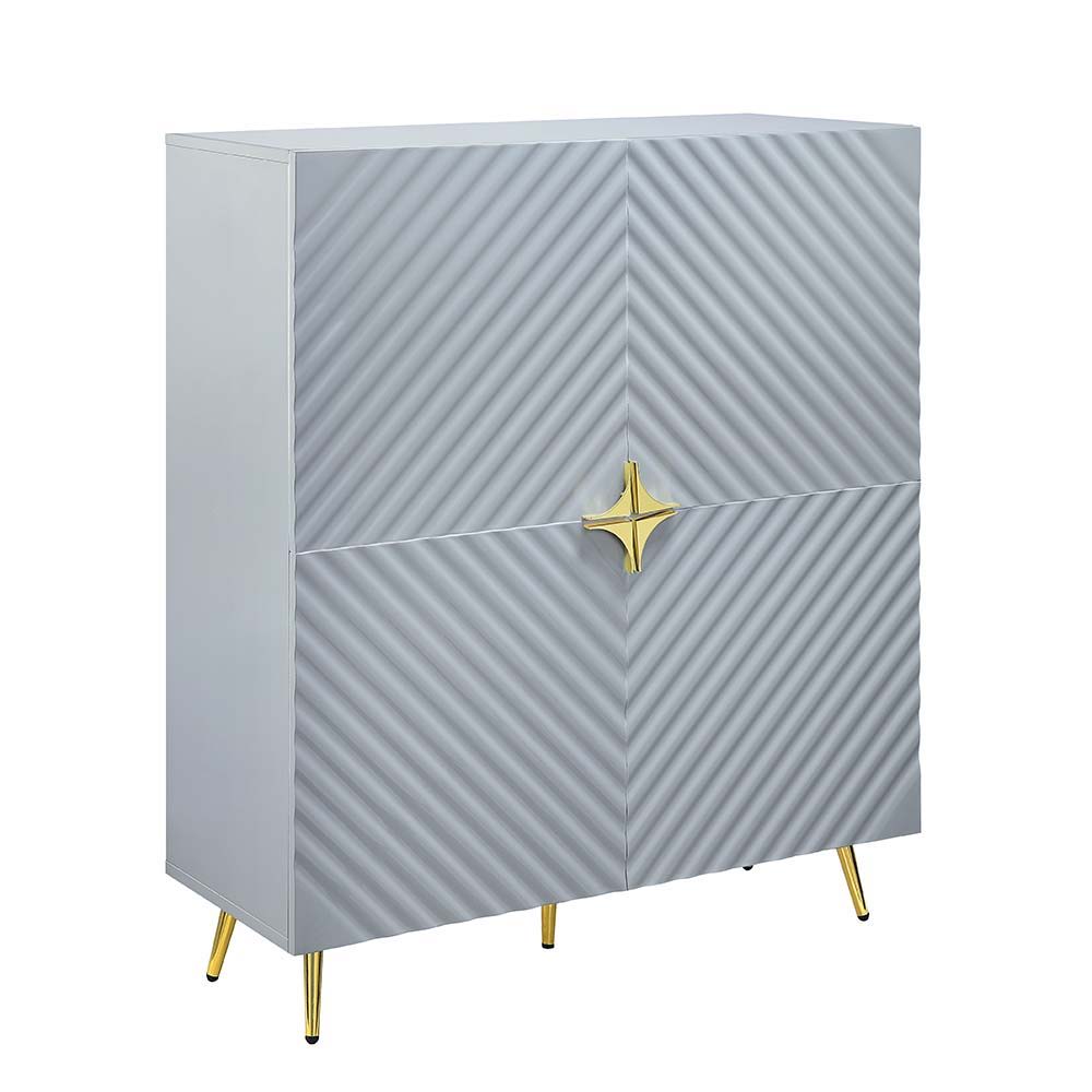 Gaines - Cabinet - Gray, Dark - 43-"
