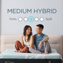 The TEMPUR-LuxeAdapt series delivers advanced pressure relief and support with layers of ventilated TEMPUR-Material, hybrid material, and Advanced Relief Material. It's designed to relieve pressure points and support your spine for the deeply comfortable 