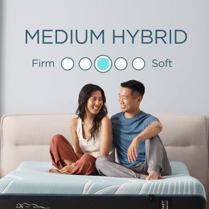 The TEMPUR-LuxeAdapt series delivers advanced pressure relief and support with layers of ventilated TEMPUR-Material, hybrid material, and Advanced Relief Material. It's designed to relieve pressure points and support your spine for the deeply comfortable 