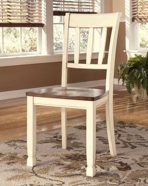  table and server base is finished in cottage white paint. Antique bronze color bin pulls. Glued