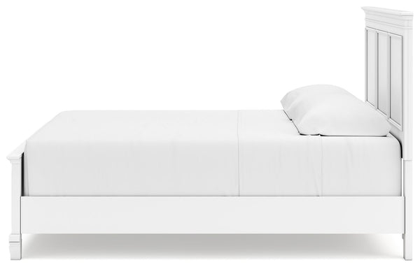 Fortman - White - King Panel Bed