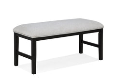 Elevate your dining experience with this contemporary ensemble that perfectly balances style and functionality. Featuring a bold, concrete-inspired tabletop and sleek black supports, this centerpiece is both striking and durable, ideal for modern living. 