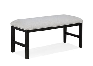 Elevate your dining experience with this contemporary ensemble that perfectly balances style and functionality. Featuring a bold, concrete-inspired tabletop and sleek black supports, this centerpiece is both striking and durable, ideal for modern living. 