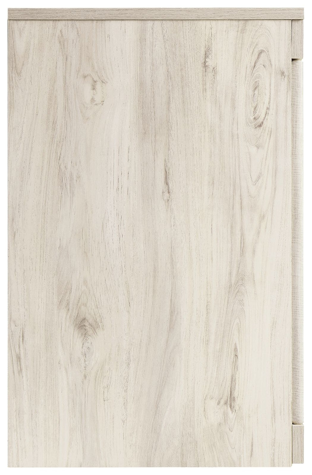 Express your modern farmhouse style with this entertainment center. Its wispy white finish over replicated oak grain is a delightful change from the ordinary. Clean-lined, classic styling with barn door inspiration provides a country-chic aesthetic thatâ€