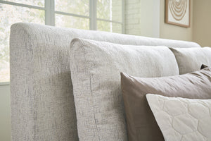 Cabalynn - Light Brown - Queen Upholstered Bed