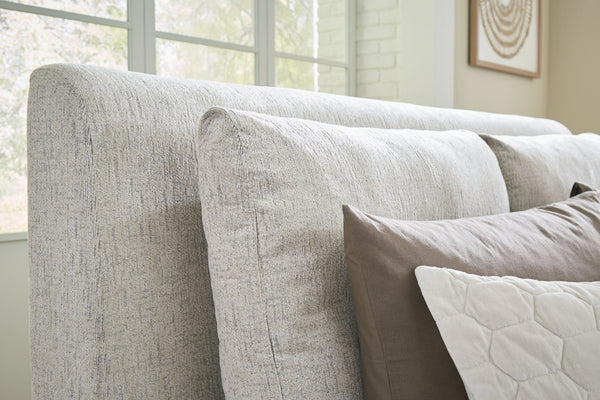 Cabalynn - Light Brown - Queen Upholstered Bed