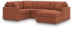 Looking cool and contemporary is great. But when it comes down to it, youâ€™re all about low-maintenance lounging. With the performance fabric on this sectional with chaise, cleaning spills is a breeze. And its customizable modular design caters to your e