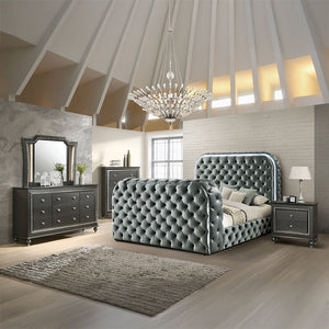 Kana - Eastern King Bed With LED