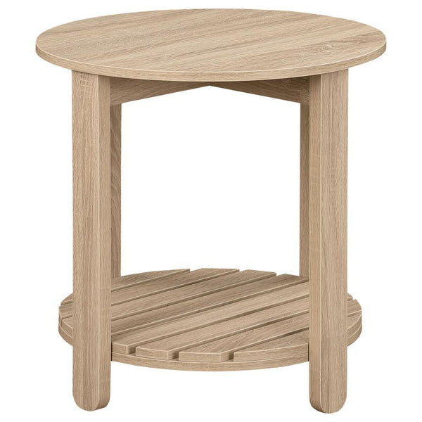  straight legs and wood-like features