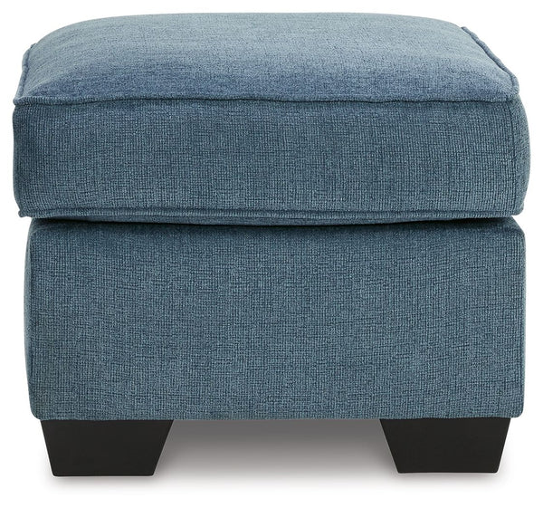 Cashton - Blue - Ottoman