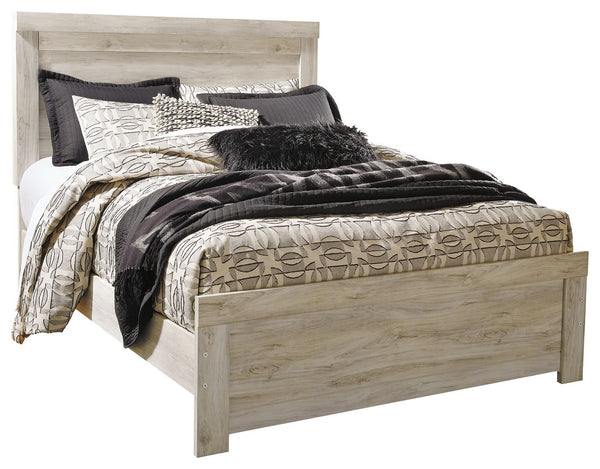 Bellaby - Whitewash - Queen Panel Bed