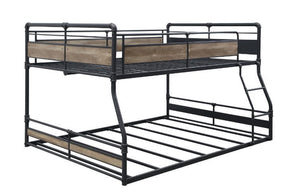 Designed for lower ceiling bedrooms, this Cordelia loft bed with slide is the fun and ideal solution for your guest room or teens bedroom. In a highly sought-after industrial design perfect for a modern home. Constructed in sturdy metal tubes, this loft b