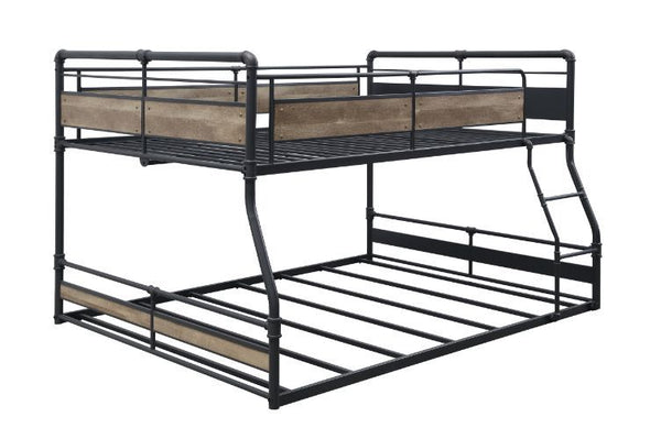 Designed for lower ceiling bedrooms, this Cordelia loft bed with slide is the fun and ideal solution for your guest room or teens bedroom. In a highly sought-after industrial design perfect for a modern home. Constructed in sturdy metal tubes, this loft b