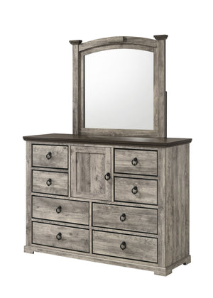 Ella-Mae - King 4 Piece Bedroom Set - Gray