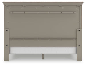 Lexorne - Gray - California King Sleigh Bed
