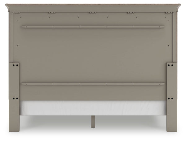 Lexorne - Gray - California King Sleigh Bed