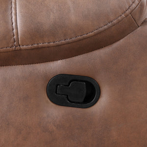 Morello - Sofa With Dual Recliner - Brown