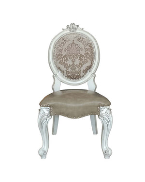  the Versailles collection displays the unrivaled beauty of the traditional dining. The dining table reflects highly decorative base with oversized scrolled feet
