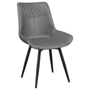  its scooped seat and plush padding provide exceptional comfort. The quilted detailing on