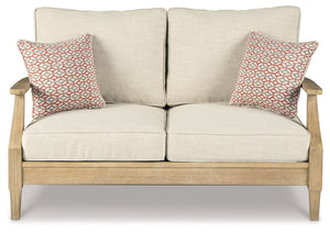 Clare View - Beige - Loveseat w/Cushion