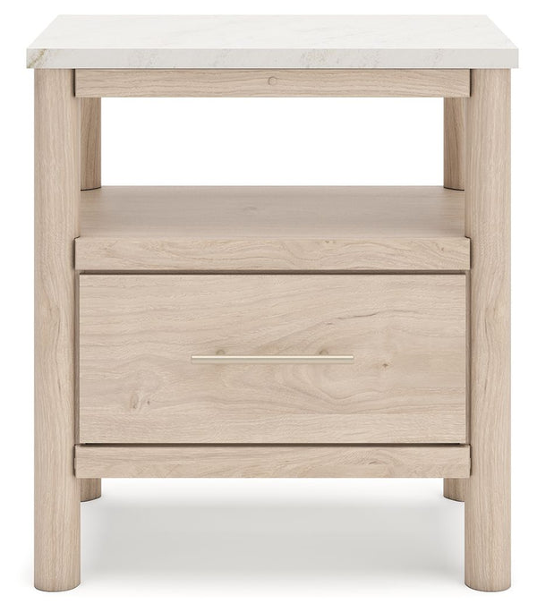 Cadmori - Two-Tone - One Drawer Night Stand