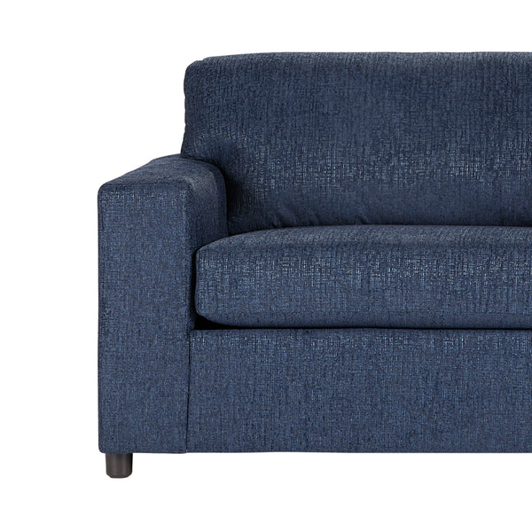 Kylo - 2 Piece Living Room Set (Sofa & Cuddle Chair) - Blue