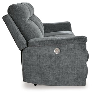 Barnsana - Gravel - 3 Pc. - Power Reclining Sofa