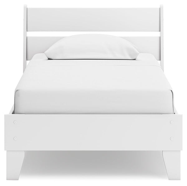 Socalle - Two-Tone - Twin Panel Platform Bed
