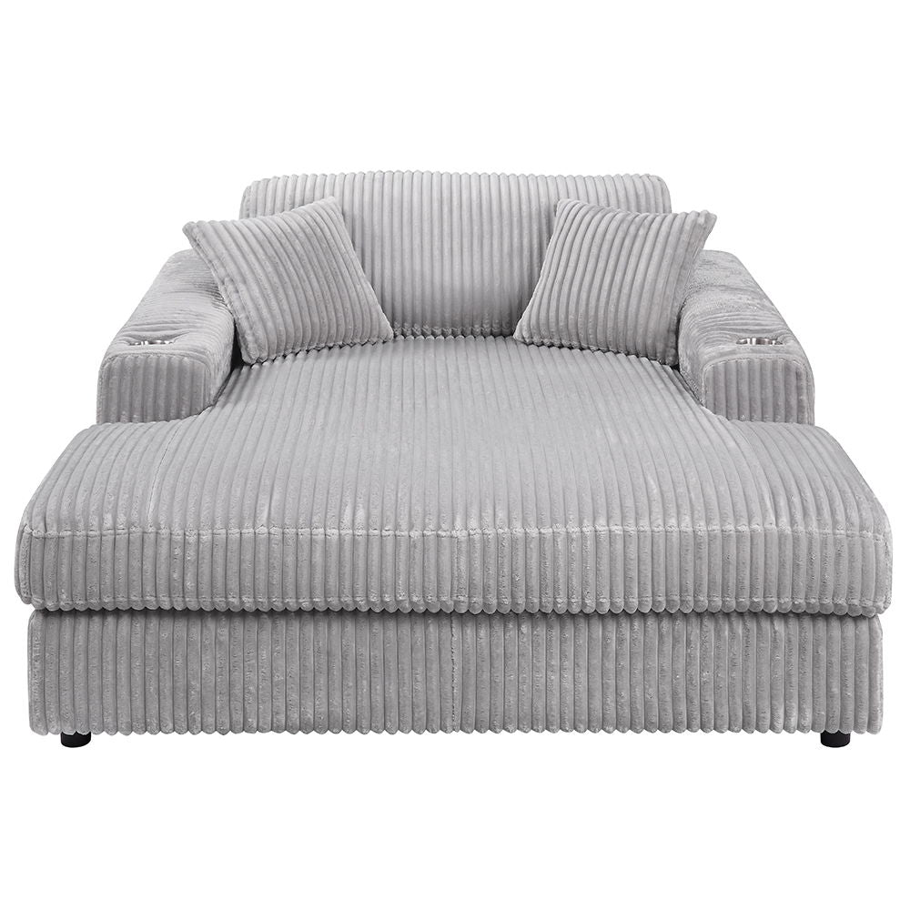Hilde collection sectional sofa exudes modern elegance and wrapped in luxurious velvet. The tight seat cushions and loose back cushions for the perfect balance of support and the wooden inner frame ensures durability. Ideal for contemporary living spaces,