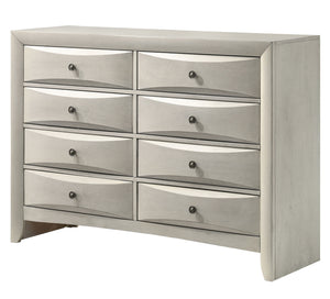 Emily - King 4 Piece Bedroom Set - White