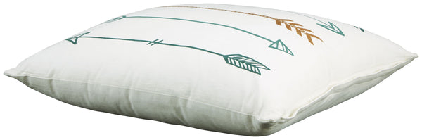  this striking print adds a splash of style to any decor. Featuring a cotton cover with knife edge construction an