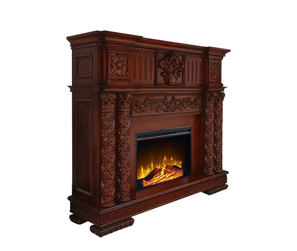 Vendom - Fireplace - Cherry Finish
