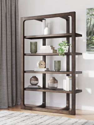  dark wood tone and architectural character suit todayâ€™s trends while balancing a timeless appeal. And with a unique open shelf design that-'s perfect for storage and displaying decor